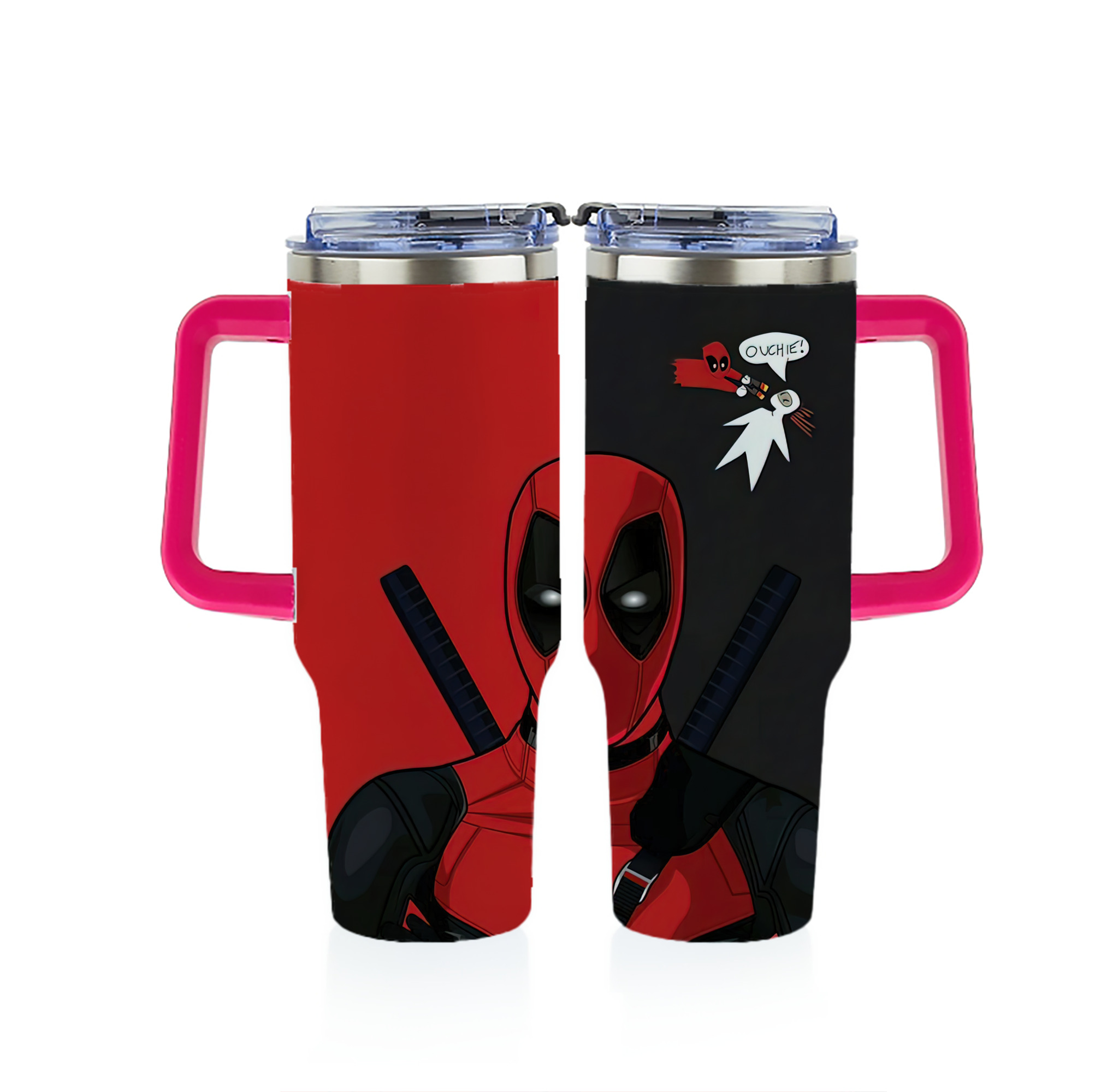 （画像用） Deadpool デッドプール 1200ｍLフルプリント車用タンブラー